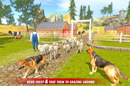 اسکرین شات برنامه Shepherd Dog Simulator: Wild Animal Survival Games 5