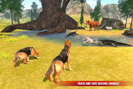 اسکرین شات برنامه Shepherd Dog Simulator: Wild Animal Survival Games 4