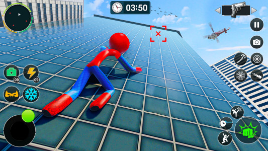 اسکرین شات برنامه Spider Rope Hero Fighting Game 6