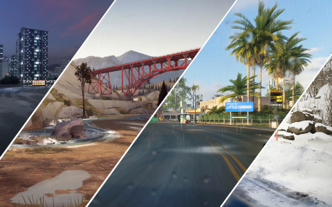اسکرین شات 5 برنامه Racing in Highway Car 3D Games
