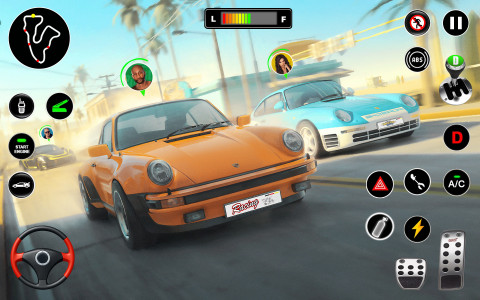 اسکرین شات 4 برنامه Racing in Highway Car 3D Games