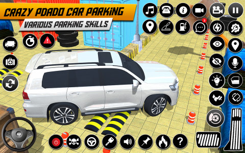 اسکرین شات 1 برنامه Prado Car Extreme Tracks 3D