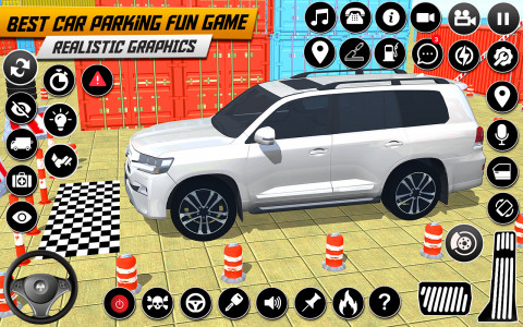 اسکرین شات 5 برنامه Prado Car Extreme Tracks 3D