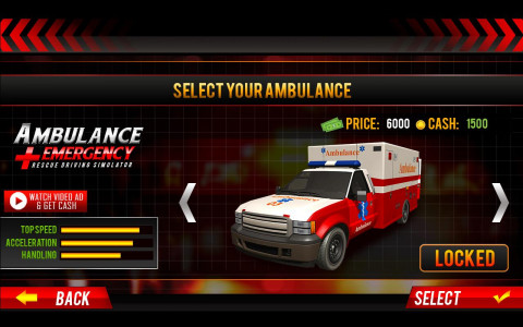 اسکرین شات برنامه 911 Ambulance City Rescue Game 4