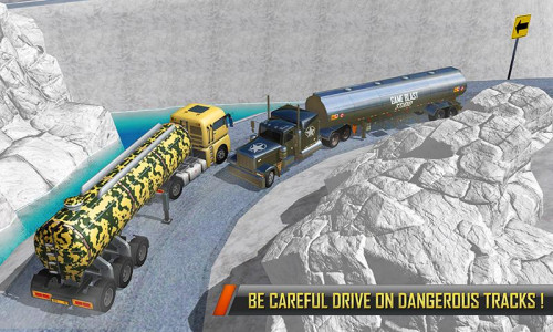 اسکرین شات بازی Military Fuel Transport Truck 3