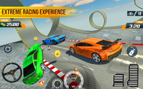 اسکرین شات برنامه Speed Car Stunts 2018: Extreme Tracks Racing Games 7