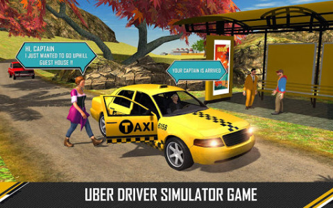 اسکرین شات بازی Crazy Yellow Taxi Driving 2020: Free Cab Simulator 2
