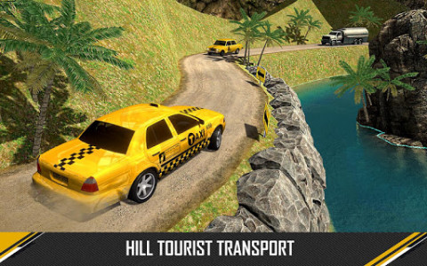 اسکرین شات بازی Crazy Yellow Taxi Driving 2020: Free Cab Simulator 3