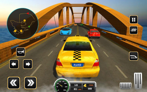 اسکرین شات بازی Crazy Yellow Taxi Driving 2020: Free Cab Simulator 1