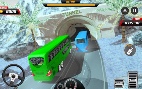اسکرین شات بازی Euro Bus Racing Hill Mountain 3