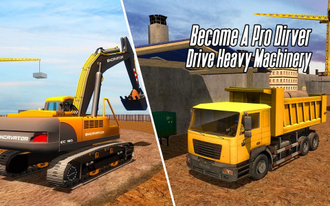 اسکرین شات بازی City Heavy Excavator Crane 3D 5