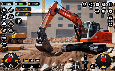 اسکرین شات بازی City Heavy Excavator Crane 3D 5