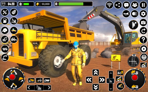 اسکرین شات بازی City Heavy Excavator Crane 3D 1