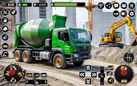 اسکرین شات بازی City Heavy Excavator Crane 3D 3