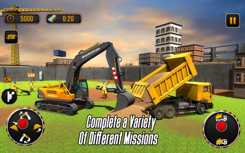 اسکرین شات بازی City Heavy Excavator Crane 3D 7