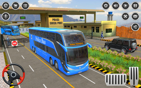 اسکرین شات بازی US Police Bus Simulator Game 6