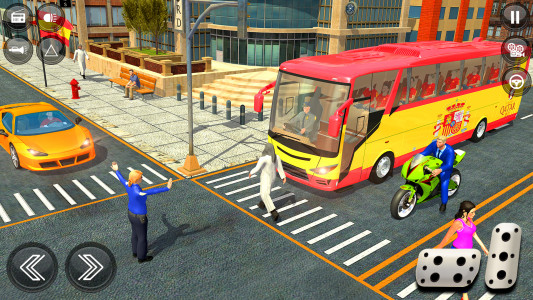 اسکرین شات برنامه City Bus Simulator 3D Games 5
