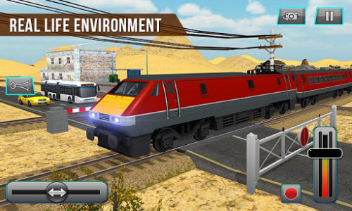 اسکرین شات بازی Train Simulator Driving 2018: Euro Free Train Game 4