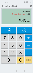 اسکرین شات برنامه Date & time calculator 5