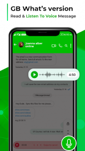 اسکرین شات 3 برنامه GB Whats Pro