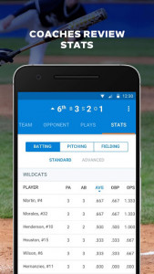 اسکرین شات برنامه GameChanger Baseball & Softball Scorekeeper 3