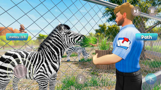 اسکرین شات بازی Wonder Animal Zoo Keeper Games 1
