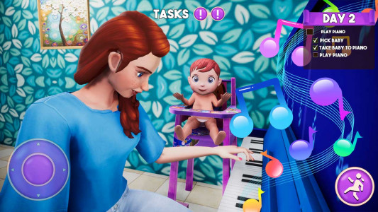اسکرین شات بازی Mother Simulator: Baby Care 3D 3