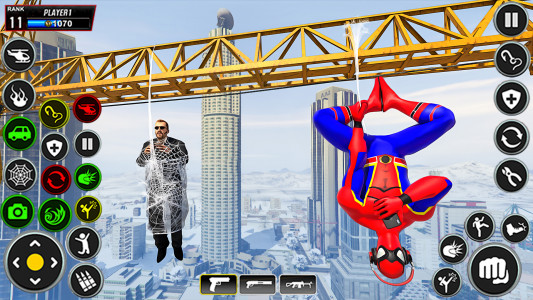 اسکرین شات برنامه Miami Superhero: Spider Games 5