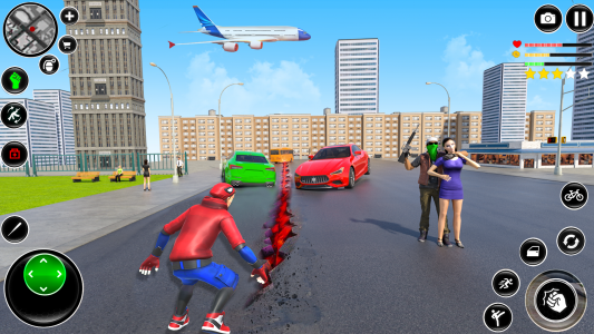 اسکرین شات 7 برنامه Miami Rope Spider Fighting Man