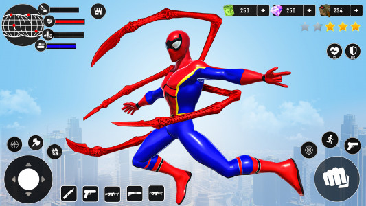 اسکرین شات برنامه Miami Superhero: Spider Games 1