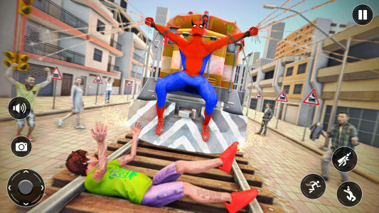 اسکرین شات بازی Spider Game: Spider Rope Hero 6