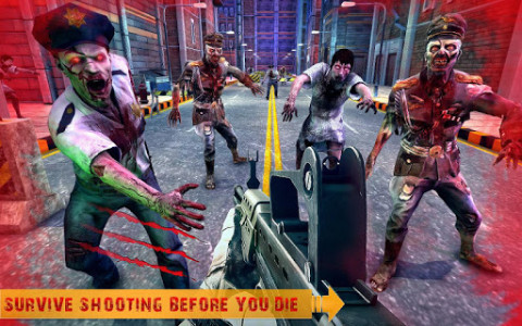 اسکرین شات برنامه Zombie Hunter Hero 5