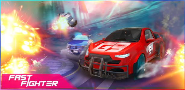 اسکرین شات بازی Fast Fighter: Racing to Revenge 1