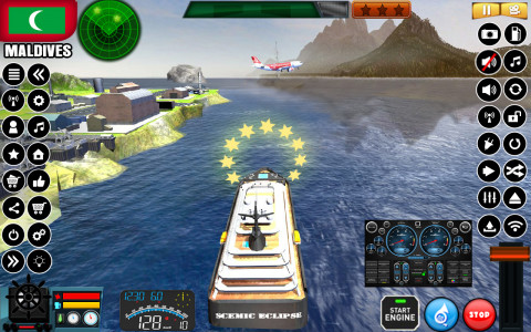 اسکرین شات برنامه Big Cruise Ship Simulator 2