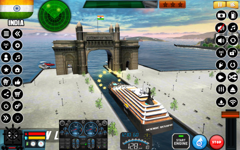 اسکرین شات برنامه Big Cruise Ship Simulator 7