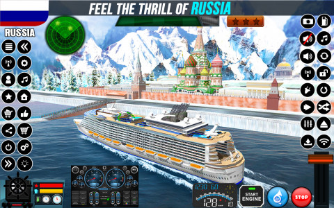 اسکرین شات برنامه Big Cruise Ship Simulator 6