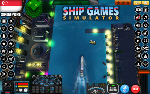 اسکرین شات برنامه Big Cruise Ship Simulator 4