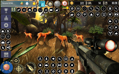 اسکرین شات برنامه Deer Hunting GunGames Shooting 5