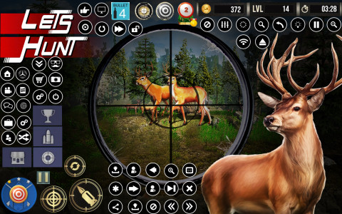 اسکرین شات برنامه Deer Hunting GunGames Shooting 6