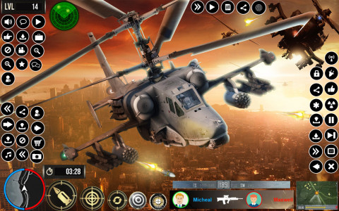 اسکرین شات بازی Indian Air Force Helicopter 2