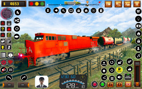 اسکرین شات برنامه City Train Driving Sim 4