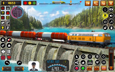 اسکرین شات برنامه City Train Driving Sim 6