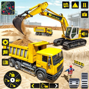 اسکرین شات 1 بازی Sand Excavator Simulator 3D