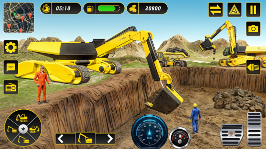 اسکرین شات بازی Sand Excavator Simulator 3D 5