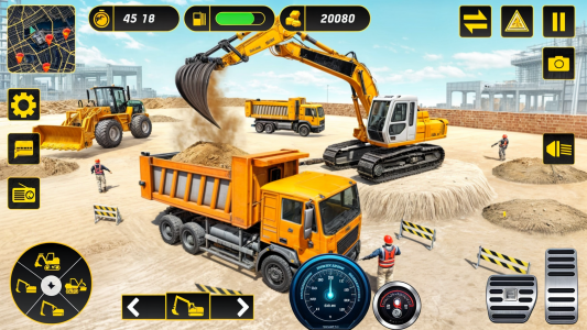 اسکرین شات بازی Sand Excavator Simulator 3D 3