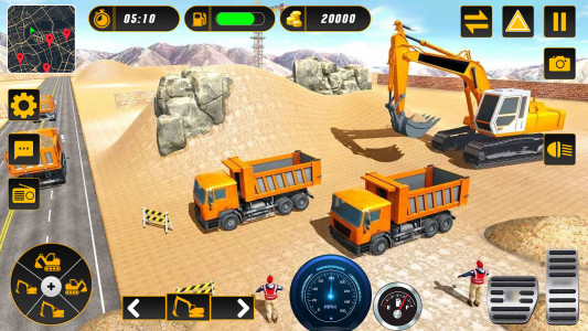 اسکرین شات بازی Sand Excavator Simulator 3D 5