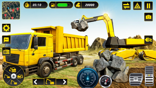 اسکرین شات 2 بازی Sand Excavator Simulator 3D