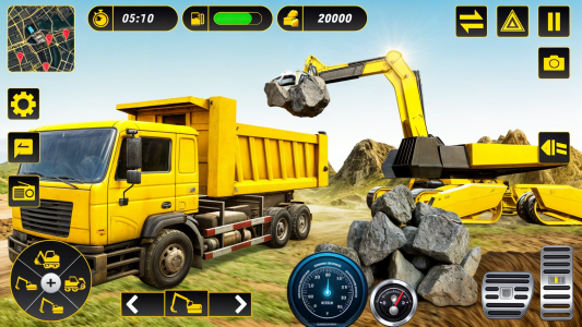 اسکرین شات بازی Sand Excavator Simulator 3D 2