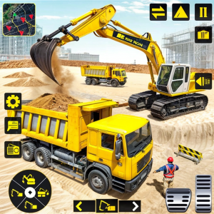 اسکرین شات بازی Sand Excavator Simulator 3D 1