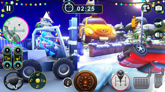 اسکرین شات 2 برنامه Snow Excavator Truck Simulator